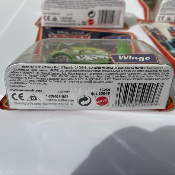 Lot of 5. Disney Pixar CARS RACING LIGHTNING MCQUEEN lot of 5 nascar themed toys - Picture 7 of 11